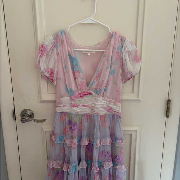 LoveShackFancy Dresses & Skirts - LoveShackFancy Floral Spring Dress